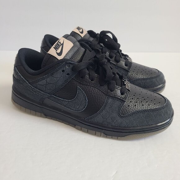 NEW Nike Dunk By You Custom Shoes FJ2253-901 Size 5.5 Black